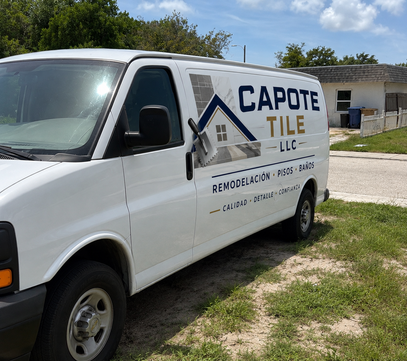 Camioneta de Capote Tiles LLC